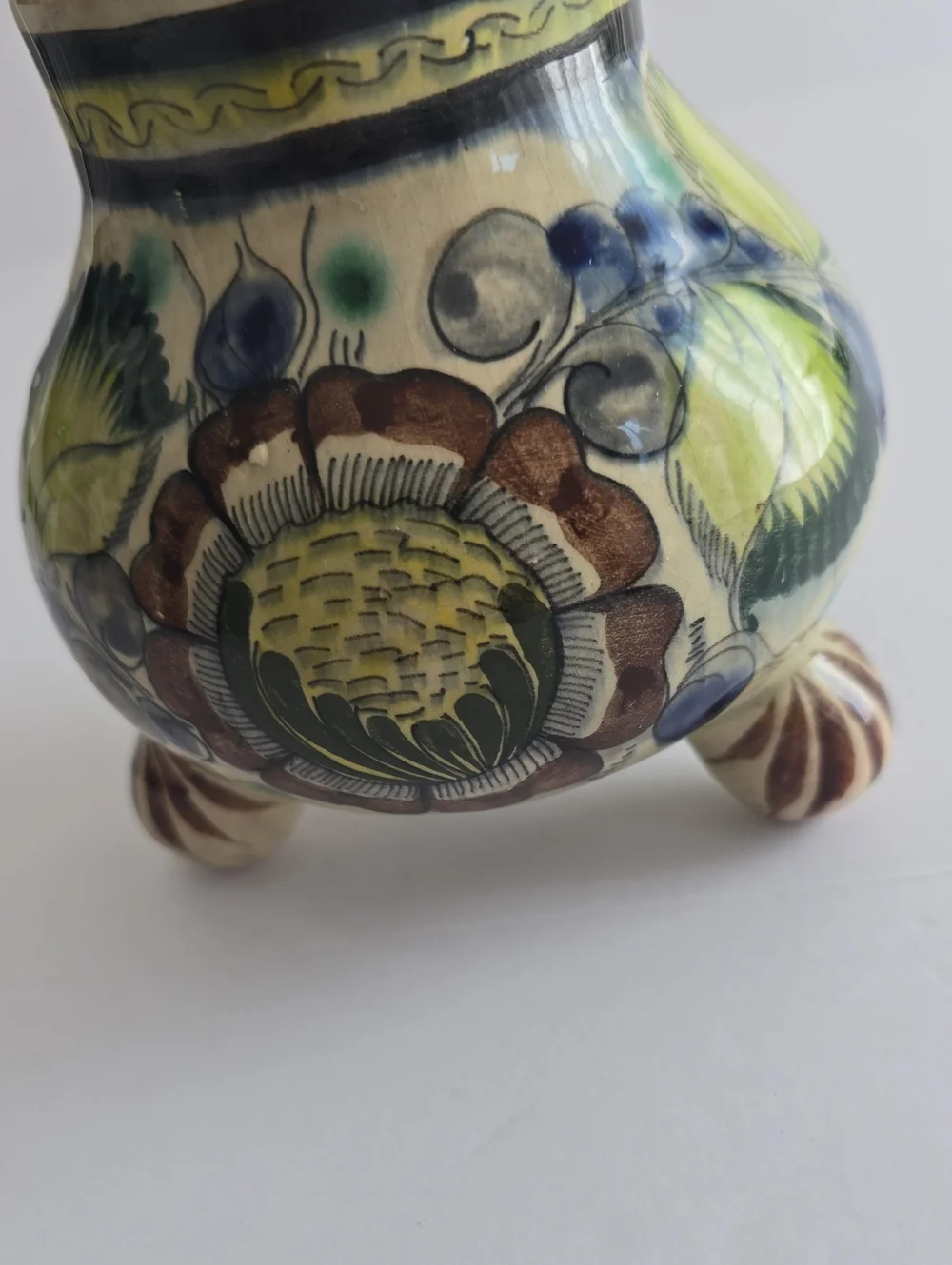 Tonala vintage handpainted